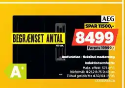 Power AEG Brofunktion- fleksibel madlavning tilbud