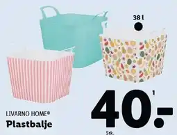 Lidl LIVARNO HOME Plastbalje tilbud