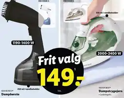 Lidl SILVERCREST Dampbørste eller Dampstrygejern tilbud