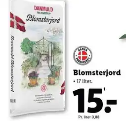Lidl DANMULD Blomsterjord tilbud