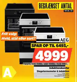Power AEG Induktionskomfur Stegetermometer & induktion tilbud
