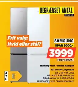 Power SAMSUNG Humidity Fresh - mindre madspild tilbud