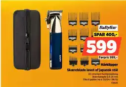 Power BaByliss Hårklipper Skæreblade lavet af japansk stål tilbud