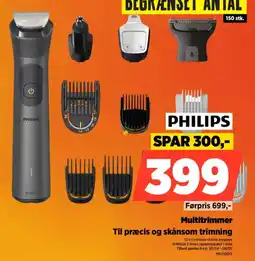 Power PHILIPS Til præcis og skånsom trimning tilbud