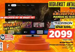 Power 4K HDR Smart TV Chromecast & Google Assistant tilbud