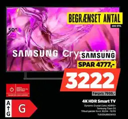 Power SAMSUNG 4K HDR Smart TV tilbud
