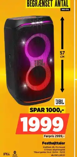 Power JBL Festhøjttaler tilbud