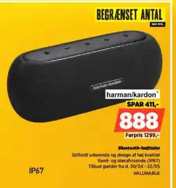 Power Harman/kardon Bluetooth-højttaler tilbud