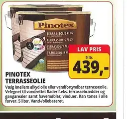 Farveland Pinotex TERRASSEOLIE tilbud