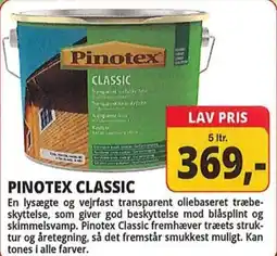 Farveland PINOTEX CLASSIC tilbud