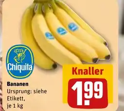 REWE DE Bananen tilbud