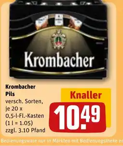 REWE DE Krombacher Pils tilbud
