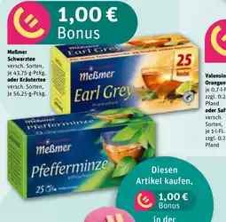 REWE DE Meẞmer Schwarztee tilbud