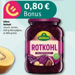 REWE DE ROTKOHL Rotkohl versch. Sorten, tilbud