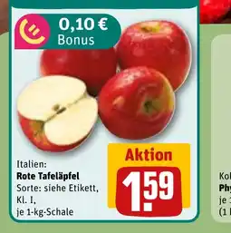 REWE DE Italien: Rote Tafeläpfel tilbud