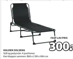 JYSK HALDEN SOLSENG tilbud