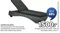 JYSK OUTRUP SOLSENG tilbud