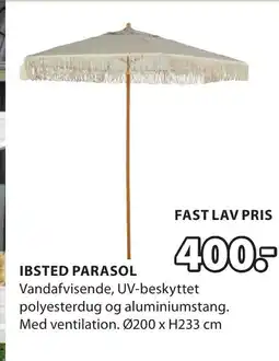 JYSK IBSTED PARASOL tilbud