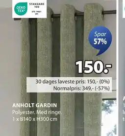JYSK ANHOLT GARDIN tilbud