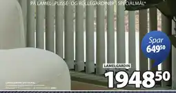 JYSK LAMELGARDIN I SPECIALMÅL tilbud
