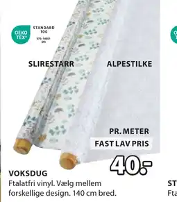 JYSK VOKSDUG tilbud