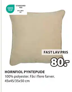 JYSK HORNFIOL PYNTEPUDE tilbud