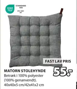 JYSK Matorn stolehynde tilbud