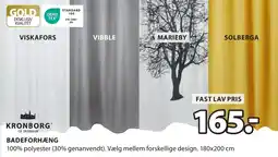 JYSK BADEFORHÆNG tilbud