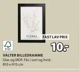 JYSK VALTER BILLEDRAMME tilbud