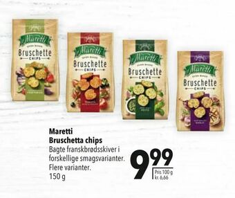 Citti Maretti Bruschetta chips tilbud