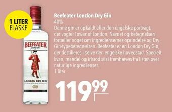 Citti Beefeater London Dry Gin tilbud