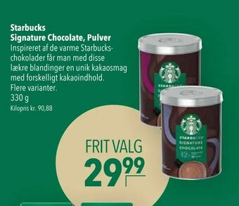 Citti Starbucks Signature Chocolate, Pulver tilbud