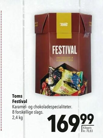 Citti Toms Festival tilbud
