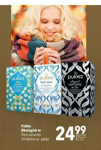 Citti Pukka Økologisk te tilbud