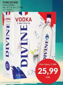 Nielsen's Discount PURE DIVINE France Vodka tilbud