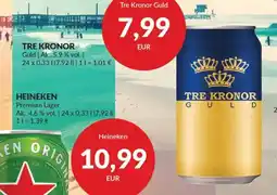 Nielsen's Discount TRE KRONOR Guld tilbud