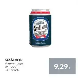 Nielsen's Discount SMÅLAND Premium Lager tilbud