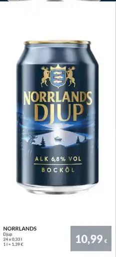 Nielsen's Discount NORRLANDS Djup tilbud