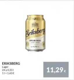 Nielsen's Discount ERIKSBERG Lager tilbud