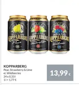 Nielsen's Discount KOPPARBERG Pear, Strawberry & Lime tilbud