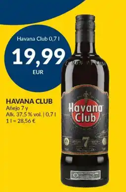 Nielsen's Discount HAVANA CLUB Añejo 7 y tilbud