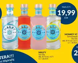 Nielsen's Discount MALFY Gin Italy tilbud