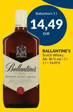 Nielsen's Discount BALLANTINE'S Scotch Whisky tilbud
