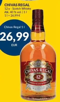 Nielsen's Discount CHIVAS REGAL 12 y - Scotch Whisky tilbud