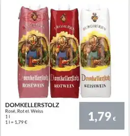 Nielsen's Discount DOMKELLERSTOLZ Rosé, Rot el. Weiss tilbud