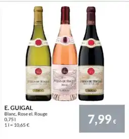 Nielsen's Discount E. GUIGAL Blanc, Rose el. Rouge tilbud