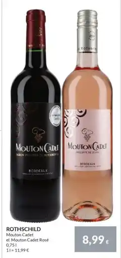Nielsen's Discount ROTHSCHILD Mouton Cadet tilbud