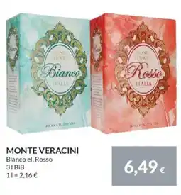Nielsen's Discount MONTE VERACINI Bianco el. Rosso tilbud