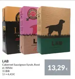 Nielsen's Discount LAB Cabernet Sauvignon Syrah, Rosé tilbud