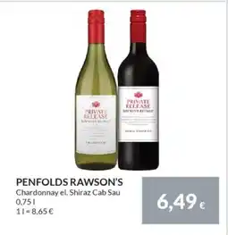 Nielsen's Discount PENFOLDS RAWSON'S Chardonnay el. Shiraz Cab Sau tilbud